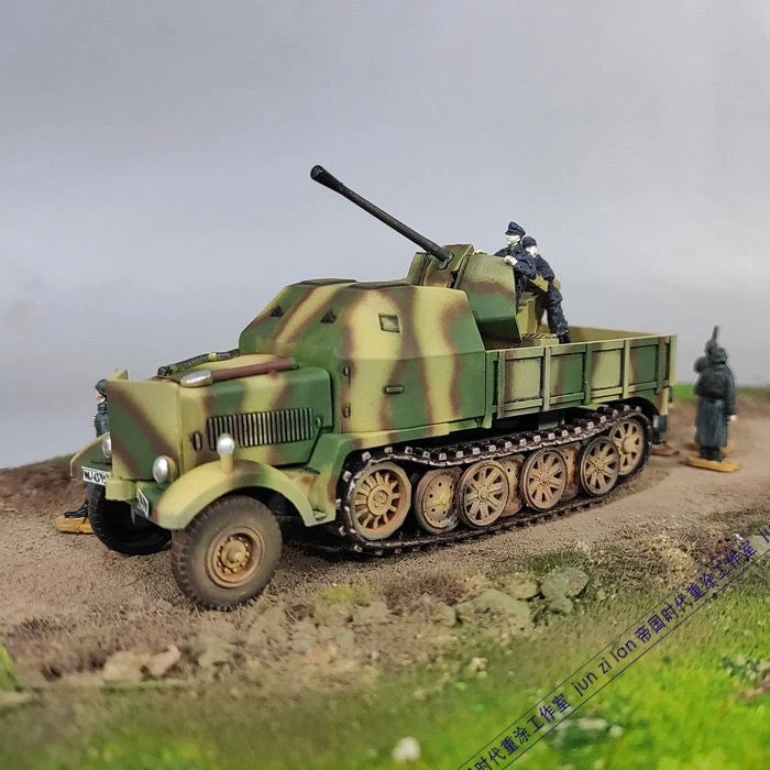 1:72 WWII German Sd .Kfz.7/2 Flak37 Truck-mounted Air Defense Model 07FC0E-D4 - KOEEK