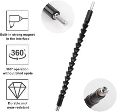 new 4 Pcs Flexible Drill Bit Extension, 11.6 inch Superbit Screwdriver Flexible... 07FC0E-D4 - KOEEK