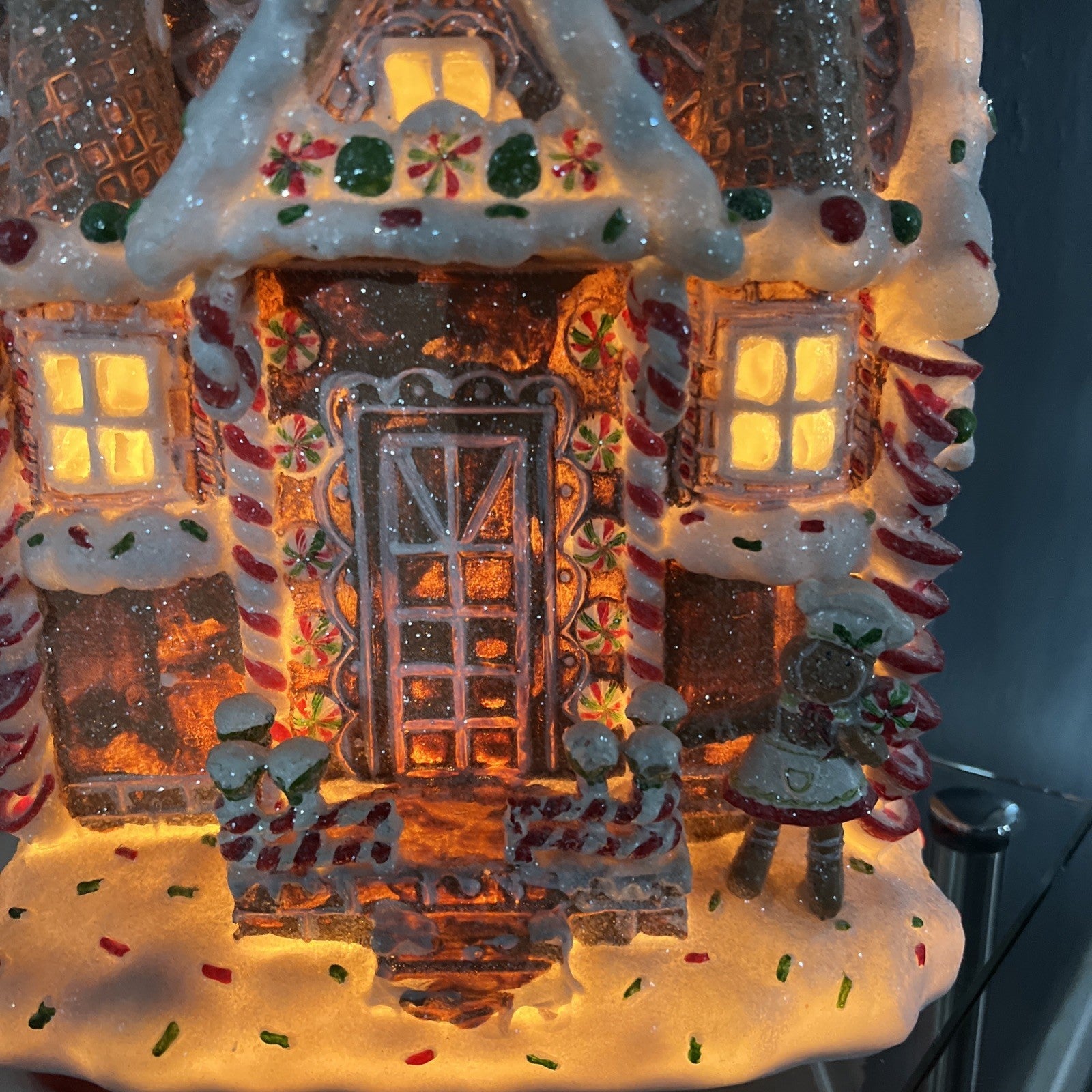 Cracker Barrel 13” Gingerbread House Accent Light Christmas W/Box CRACKER BARREL - KOEEK