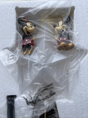 2008 Disney Store Mickey and Minnie Merry Christmas Tree Topper - Lights up RARE DISNEY - KOEEK