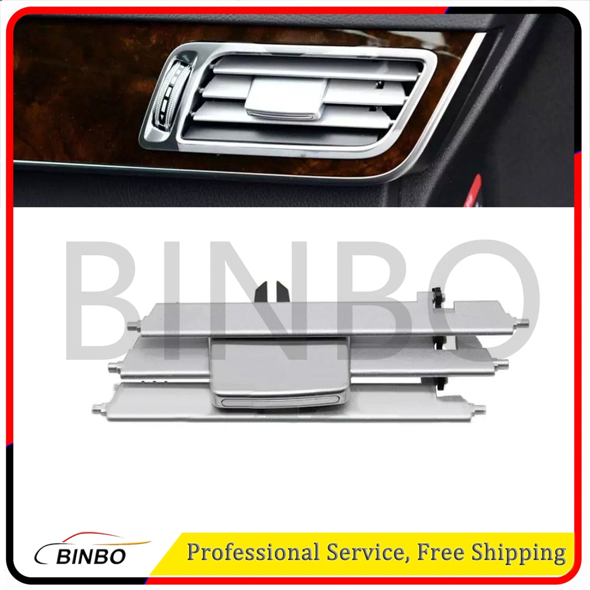 Front Right Air AC Vent Outlet Grille Repair Kit For Benz E Class W212 2009-2013 07FC0E-D4 - KOEEK