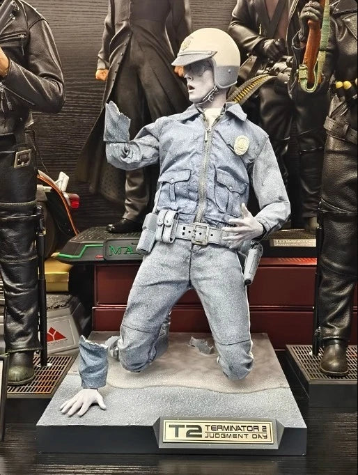 1/4 Frozen T-1000 Action Figure Statue Instant Toy Terminator 2 Judgment Day 07FC0E-D4 - KOEEK