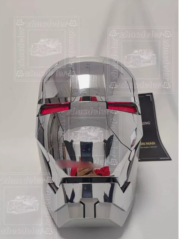 Color AUTOKING 1/1 Iron Man MK5 Helmet - Wearable Voice Control Cosplay Mask AUTOKING - KOEEK
