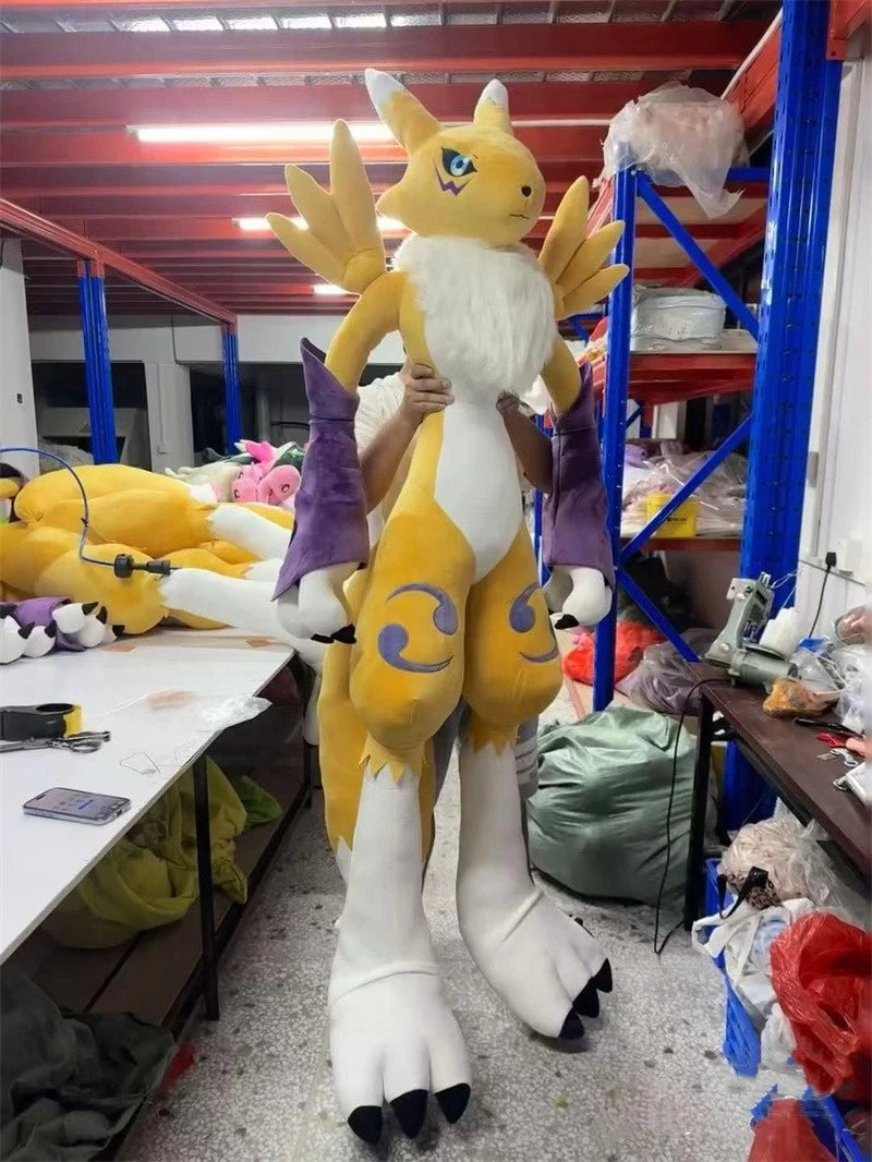 Customize 170cm 67" Character Giant Renamon Plush Doll Stuffed Pillow Toys 07FC0E-D4 - KOEEK