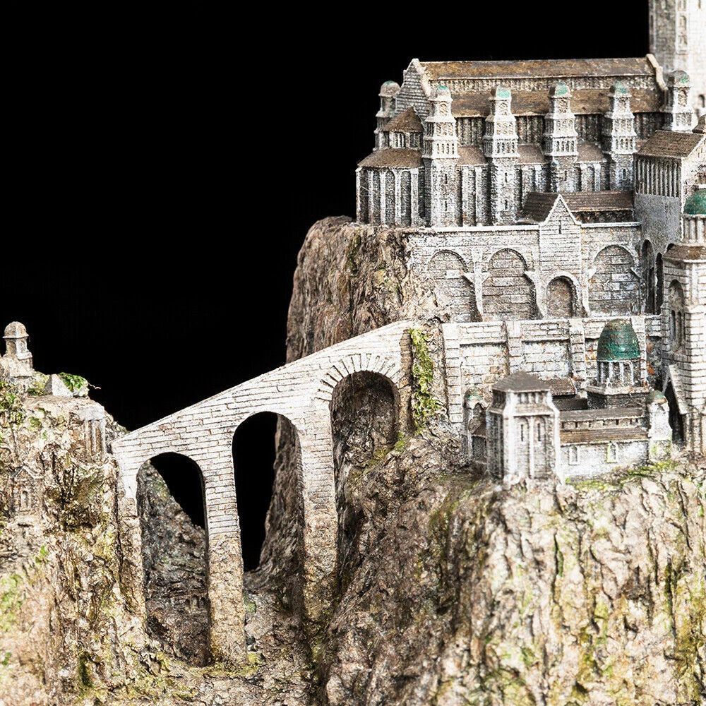The Lord of The Rings Minas Tirith Capital of Gondor Model Statue Collection Toy 07FC0E-D4 - KOEEK