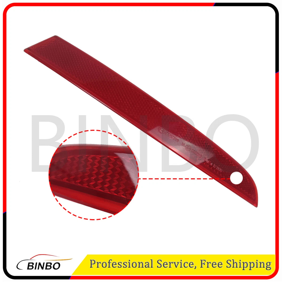 For 2014-2017 BMW 5' F07 GT Gran Turismo Rear Right Bumper Reflector Lamp Light 07FC0E-D4 - KOEEK