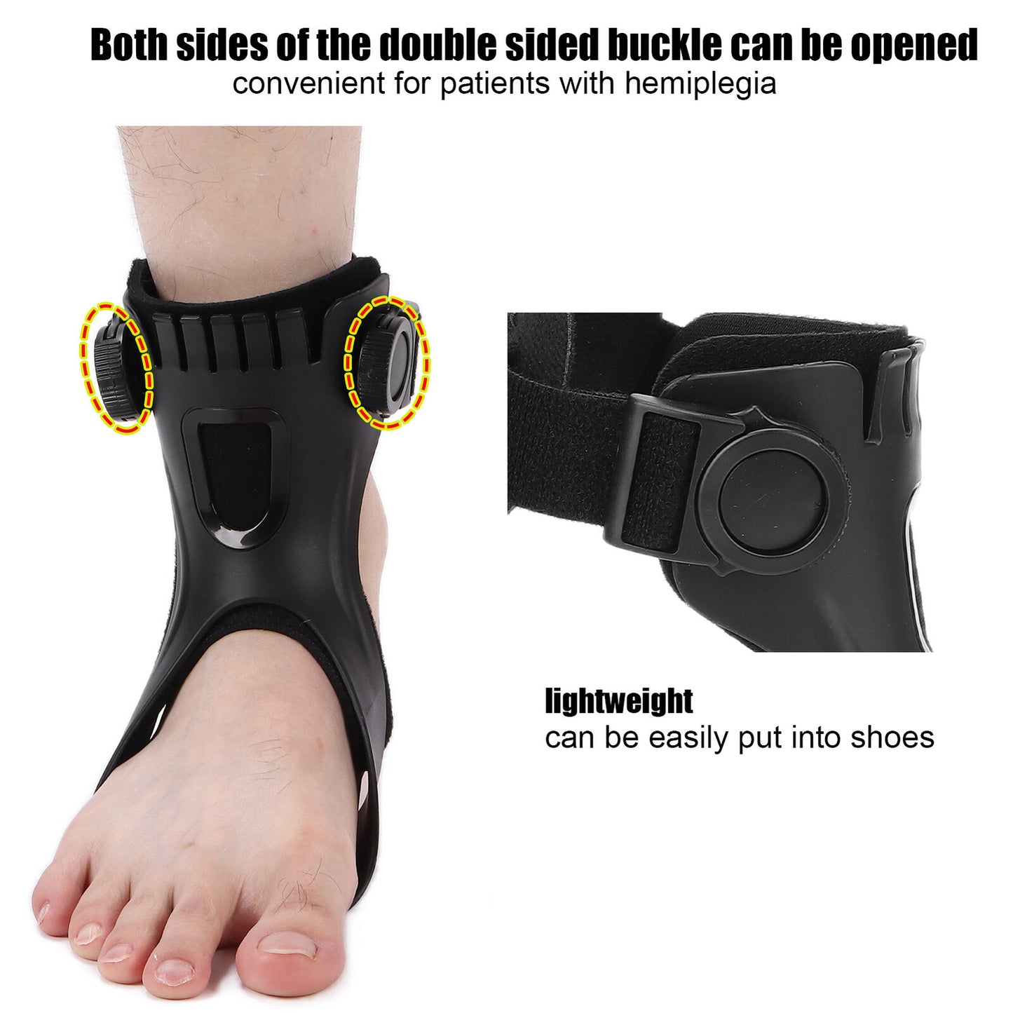 new Drop Foot Brace Orthosis Light Balance Foot Drop Orthosis For Hemiplegia Str ANA koeek - KOEEK