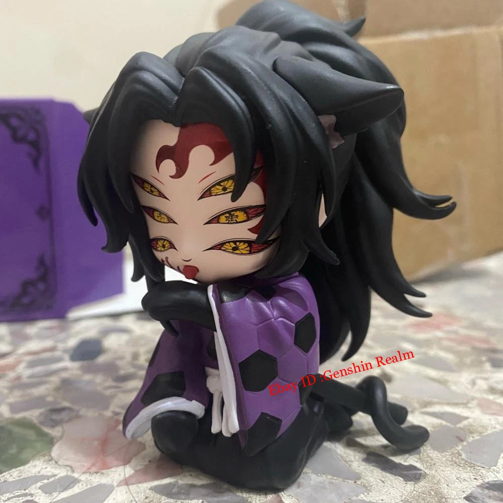 Anime Demon Slayer Kokushibo Cat Pvc Figure Model Collection Decor Gift 07FC0E-D4 - KOEEK