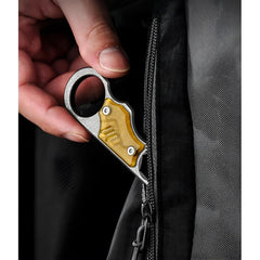 Titanium Alloy EDC Pry Bar Multi Tool Bottle Opener Wrench Outdoor Camping Tool 07FC0E-D4 - KOEEK