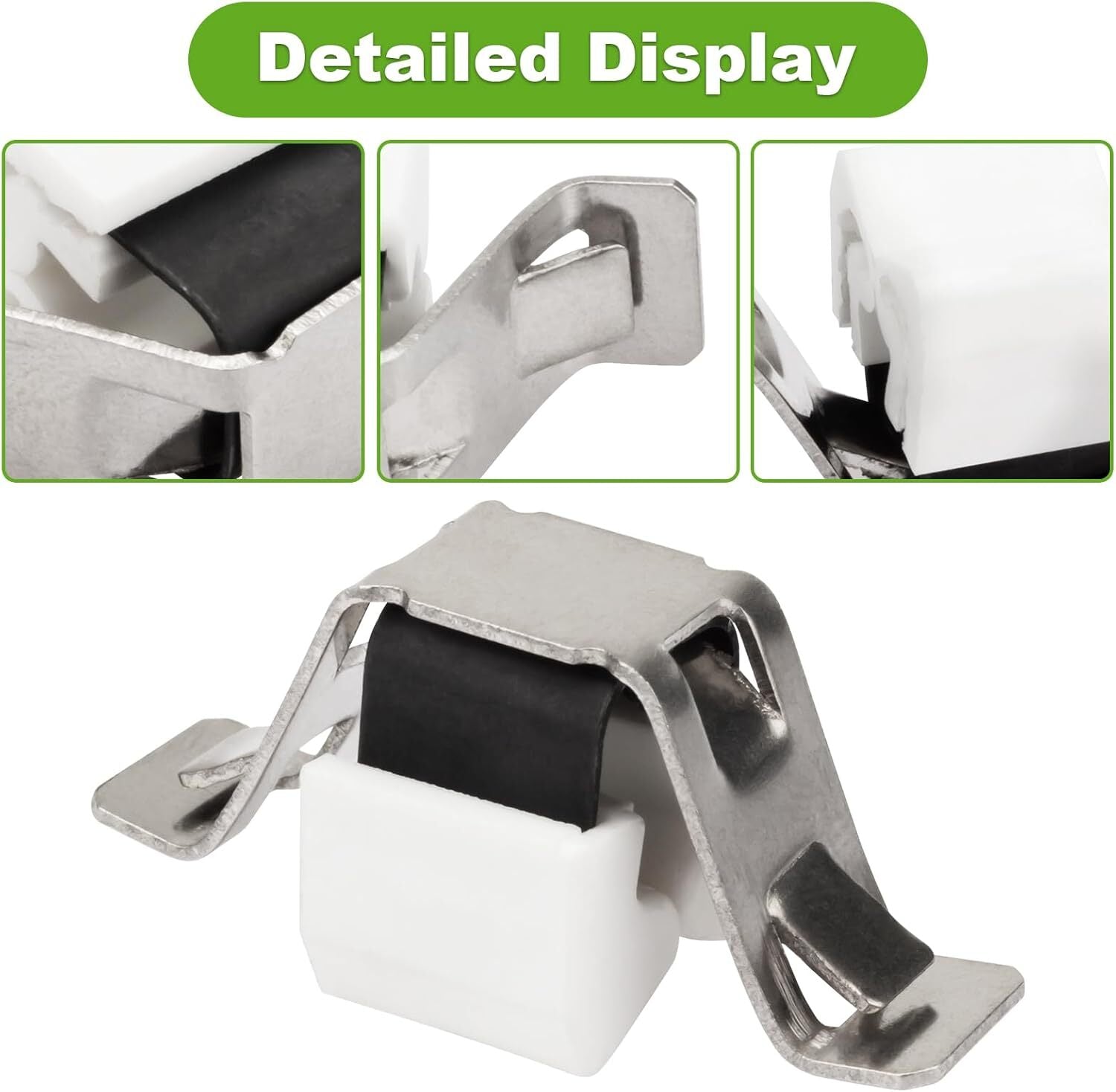 new 2 Pack W10610880 Dryer Door Catch Replacement for Whirlpool Maytag Amana...