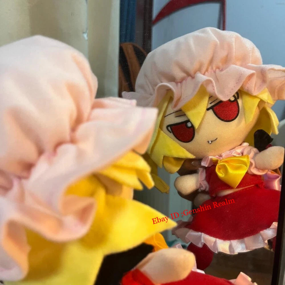 Anime Touhou Project Fumo Series Flandre Scarlet Plush Doll Cartoon Gift 20cm 07FC0E-D4 - KOEEK