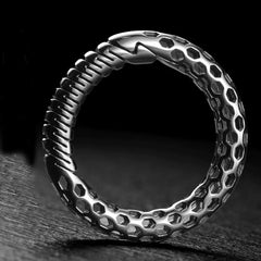 TC4 CNC Hollow-out Design Keychain Carabiner Ring Belt Waist Hanging Buckle EDC 07FC0E-D4 - KOEEK