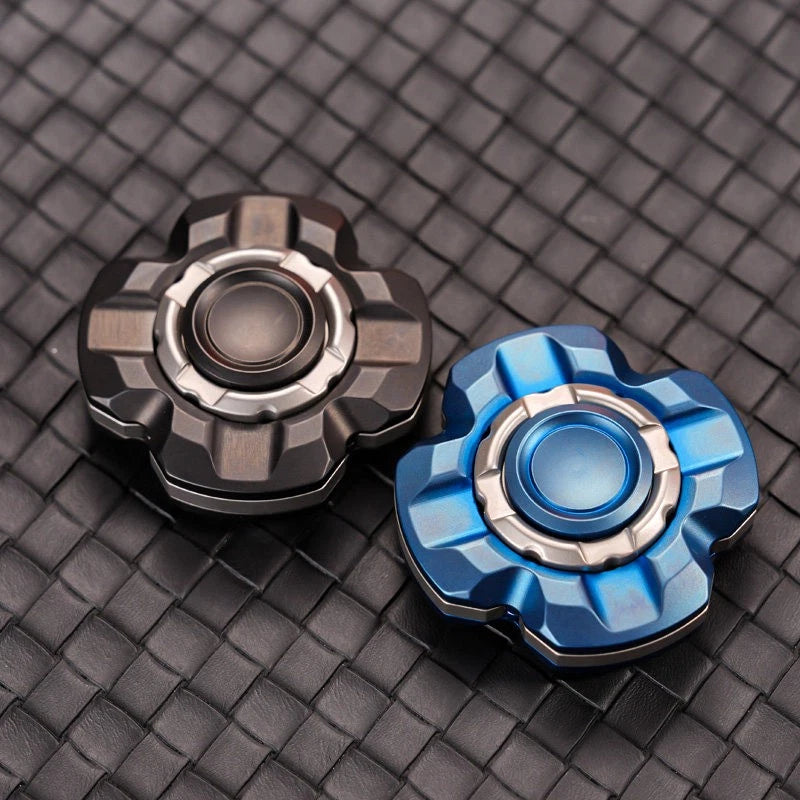 TQ Stainless Steel EDC Fidget Spinner - Stress Relief & ADHD Focus Toy 07FC0E-D4 - KOEEK