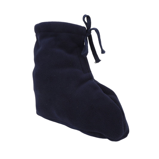 new Cast Sock Dark Blue Fleece Thick Cast Toe Cover Warmer For Swollen Feet(L ) HGF koeek - KOEEK