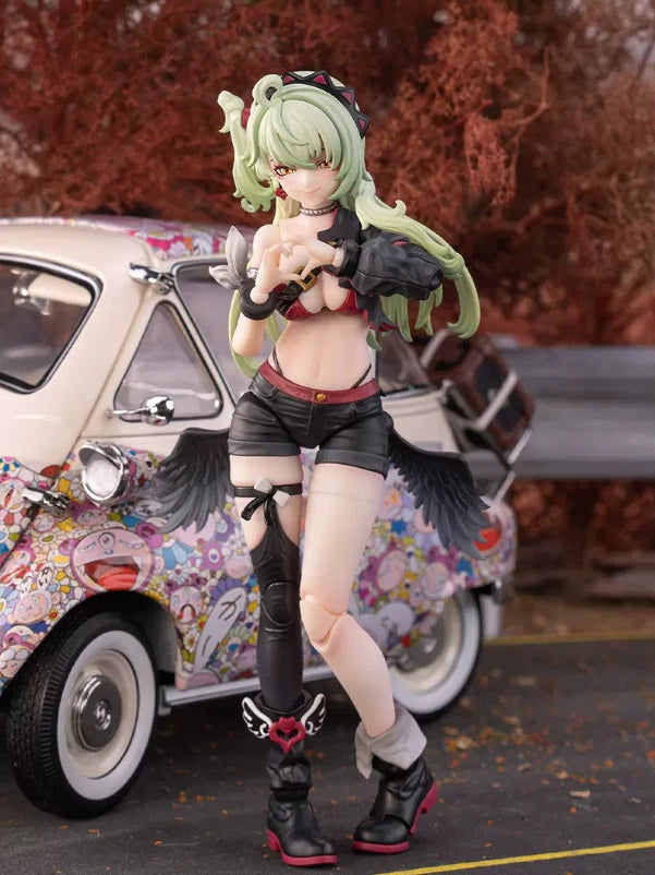 in Stock EXSSRION Moen Angel  Hoshikawa Neko Green 1/12 Scale Action Figure 07FC0E-D4 - KOEEK