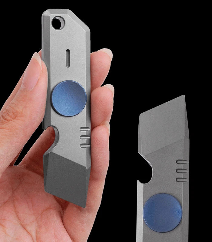 EDC Titanium Alloy Multi Tools Pry Bar Crowbar Opener Wrench Spinner Toy Hot 07FC0E-D4 - KOEEK