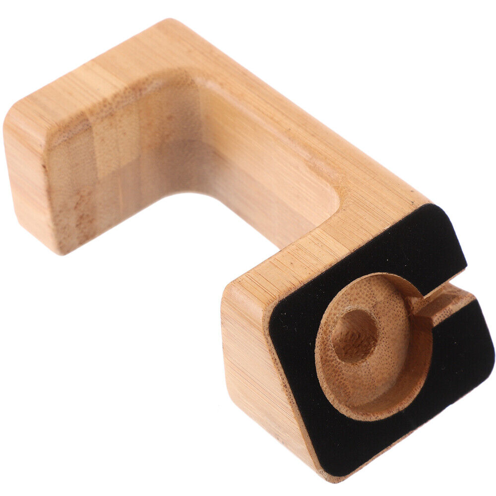 new 1Pc Watch Charging Stand Bamboo Charging Bracket Smart Watch Holder Display koeek - KOEEK