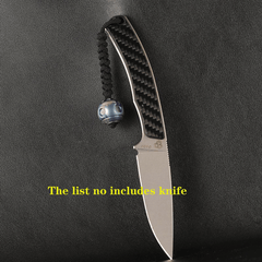 Titanium Spinning Top Toy EDC Knife Lanyard Bead DIY Necklace Bracelet Pendant 07FC0E-D4 - KOEEK