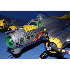1:47 Scale B-17G Flying Fortress Paper Model Kit, 26” Wingspan, Large DIY Build 07FC0E-D4 - KOEEK