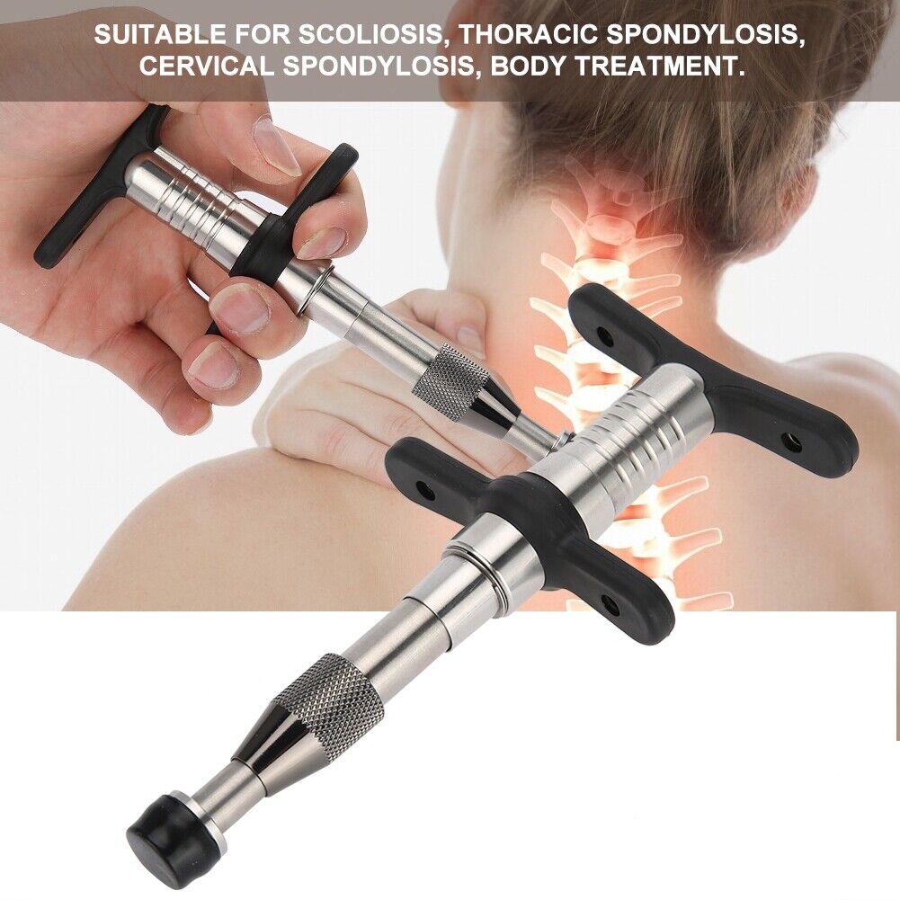 new Chiropractic Adjusting Tool Gun Therapy Spine  Correction Massager Set koeek - KOEEK