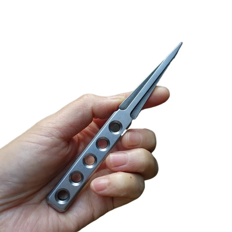 N690 Steel Ice Pick Pry Bar EDC Multi Tool Survival Gear 07FC0E-D4 - KOEEK