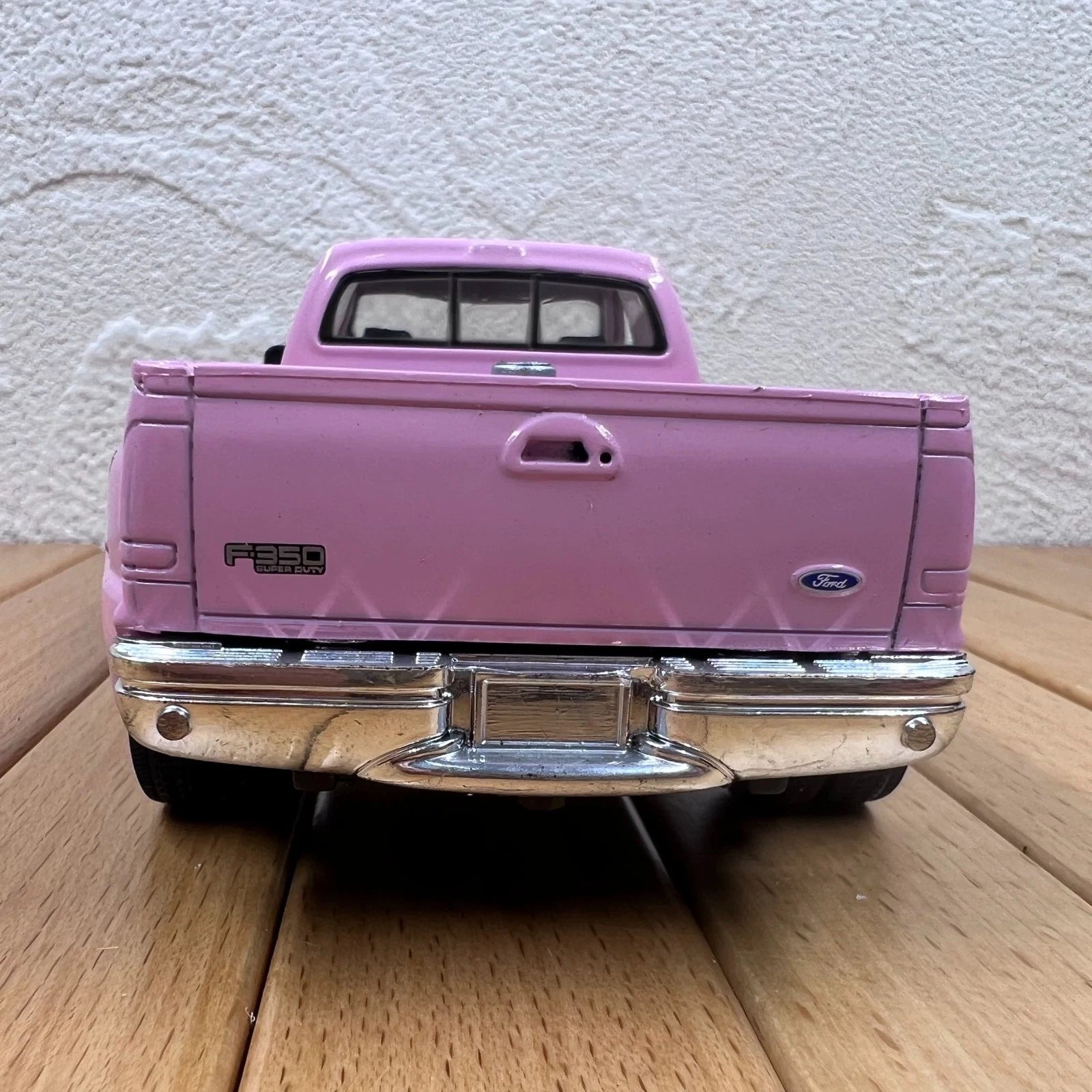 1/32 Pink Ford F-350 Diecast Model Off-Road Scene Decor Transport Vehicle Loose 07FC0E-D4 - KOEEK