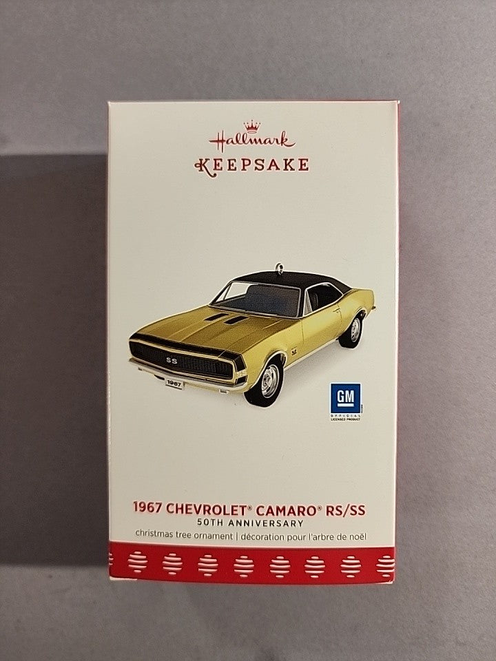 1967 Chevrolet Camaro RS/SS Hallmark Keepsake 50th Anniversary 2017 MINT Chevy HALLMARK - KOEEK