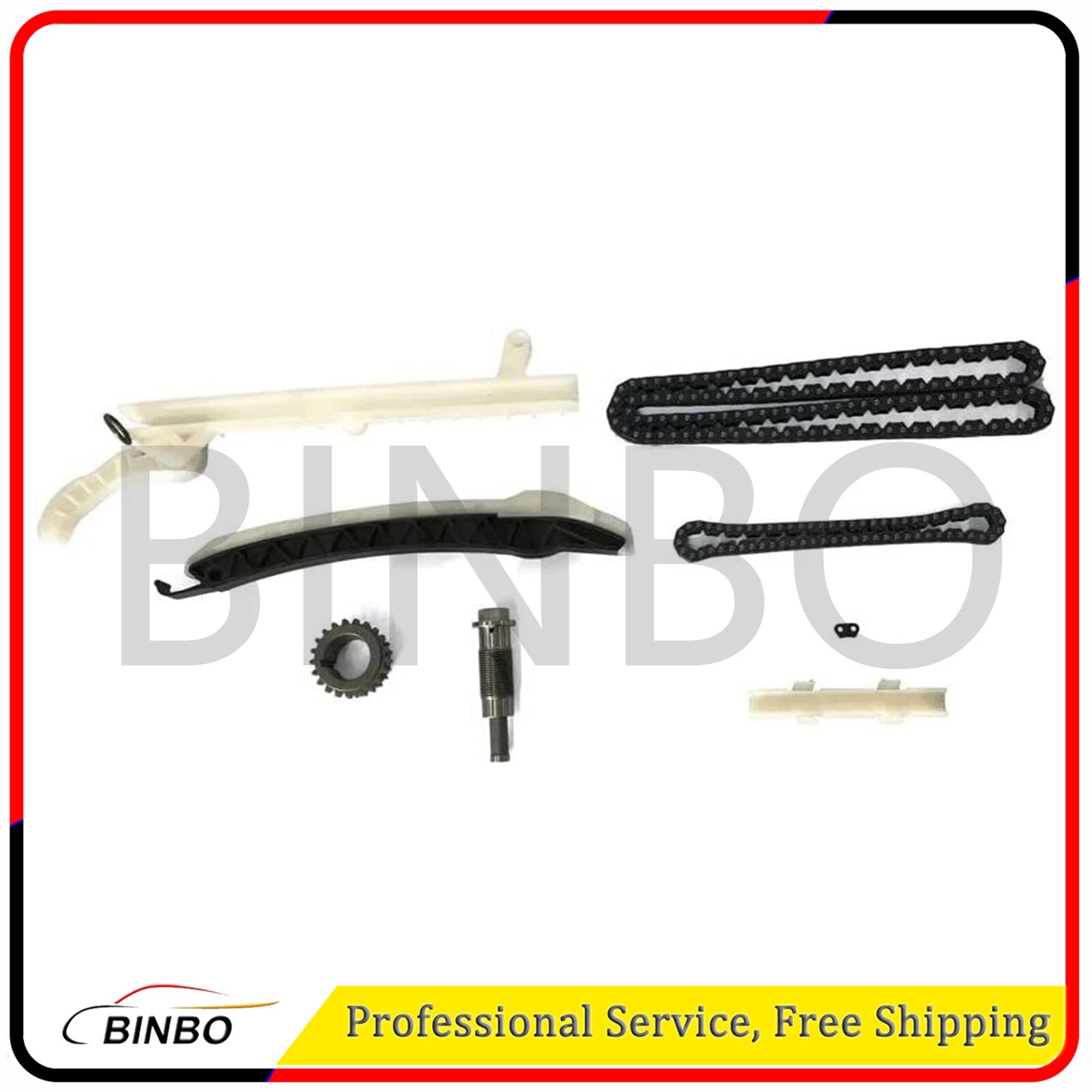 7pcs Timing Chain Tensioner Kit For Benz A180 B200 CLA220 CLS260 C200 M270 M274 07FC0E-D4 - KOEEK