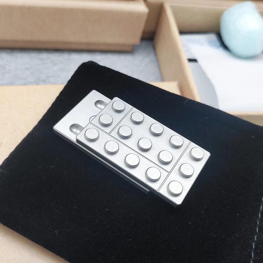 Click Clicker Slider Push Card Hand Fidget Decompression Pocket Gift EDC Toy HOT 07FC0E-D4 - KOEEK