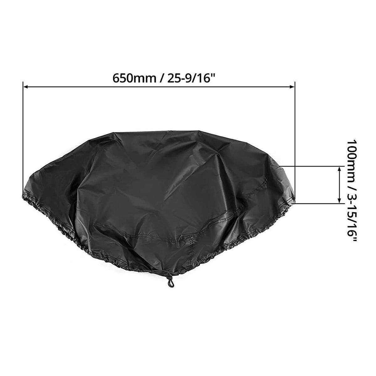 ny 55 Gallon Tromlåg Cover Oxford Cloth Vandtæt Støvtæt udendørs Beskyttelsesdel