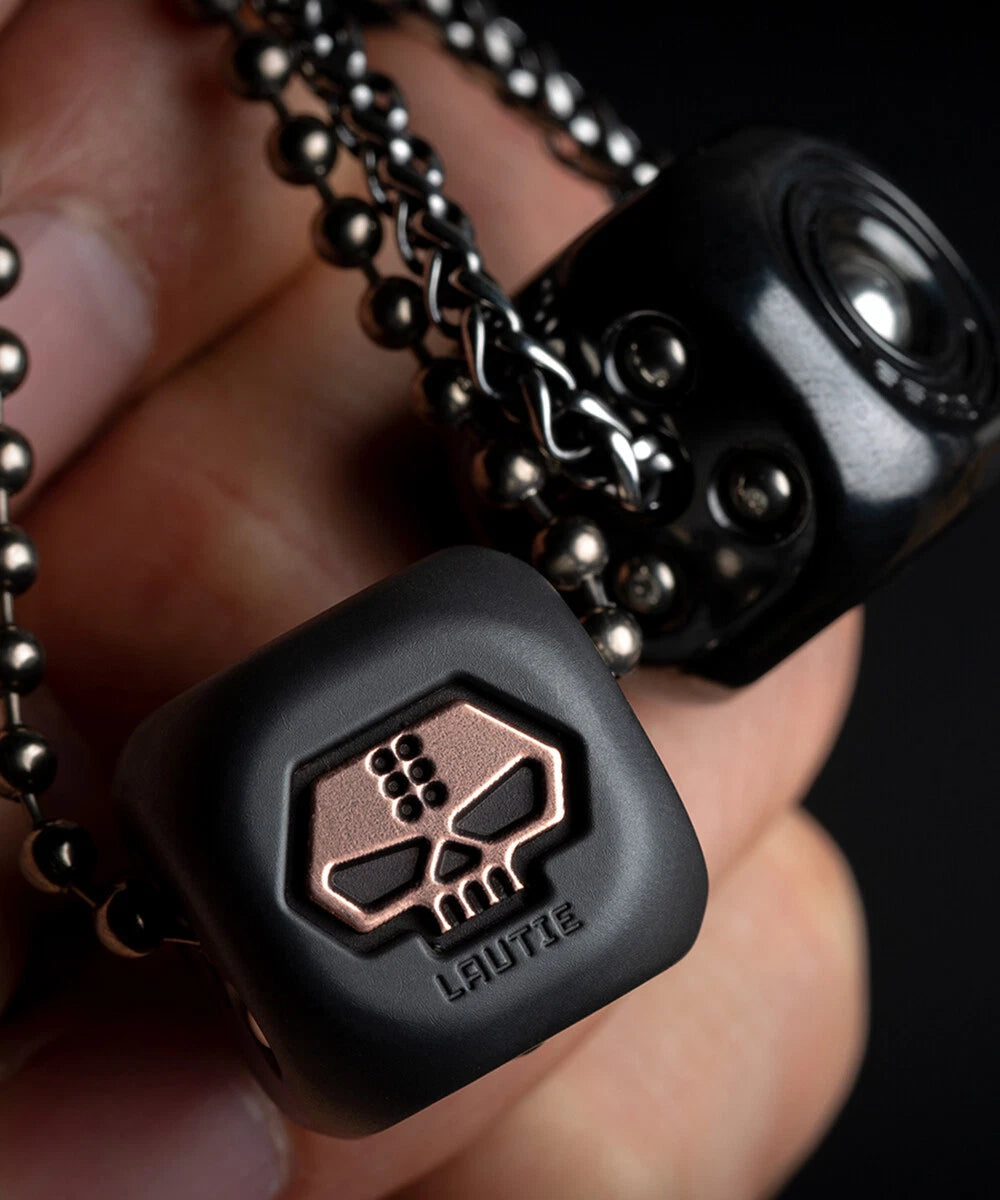 LAUTIE EDC Toys Metal Dice Lucky Pendant EDC Necklace Knife Pendant Men Boy Toy LAUTIE - KOEEK