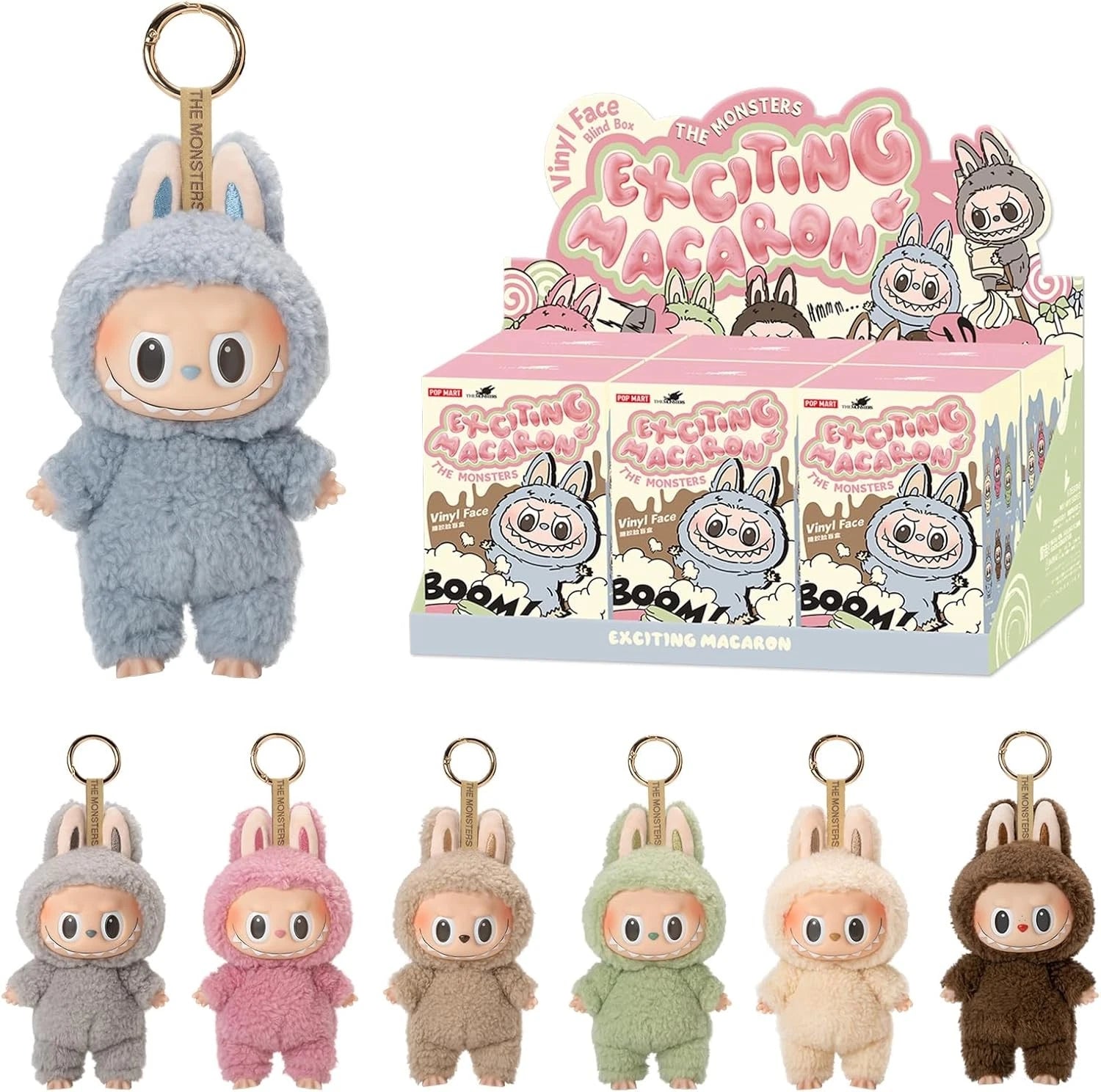 Tasty Macaron Monster Series,POPMART Random Figurine Collection,Single Blind Box 07FC0E-D4 - KOEEK