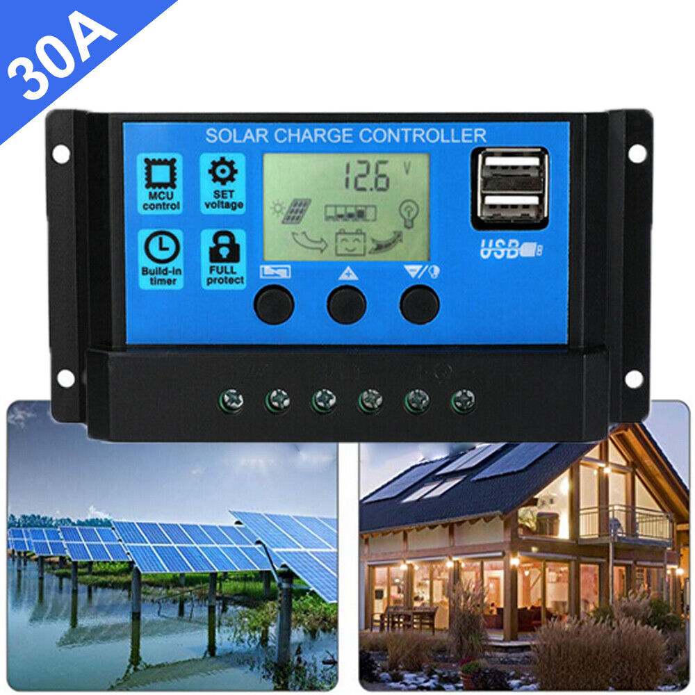 ny 4000W 100A MPPT Solar Charge Controller 12V 24V 36V 48V DC Batteri PV regulator