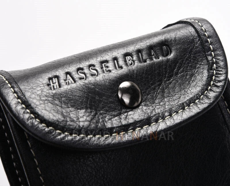 Leather Camera case Protector Bag For Hasselblad Film Back Waist Bag 9*9.5*5cm 07FC0E-D4 - KOEEK