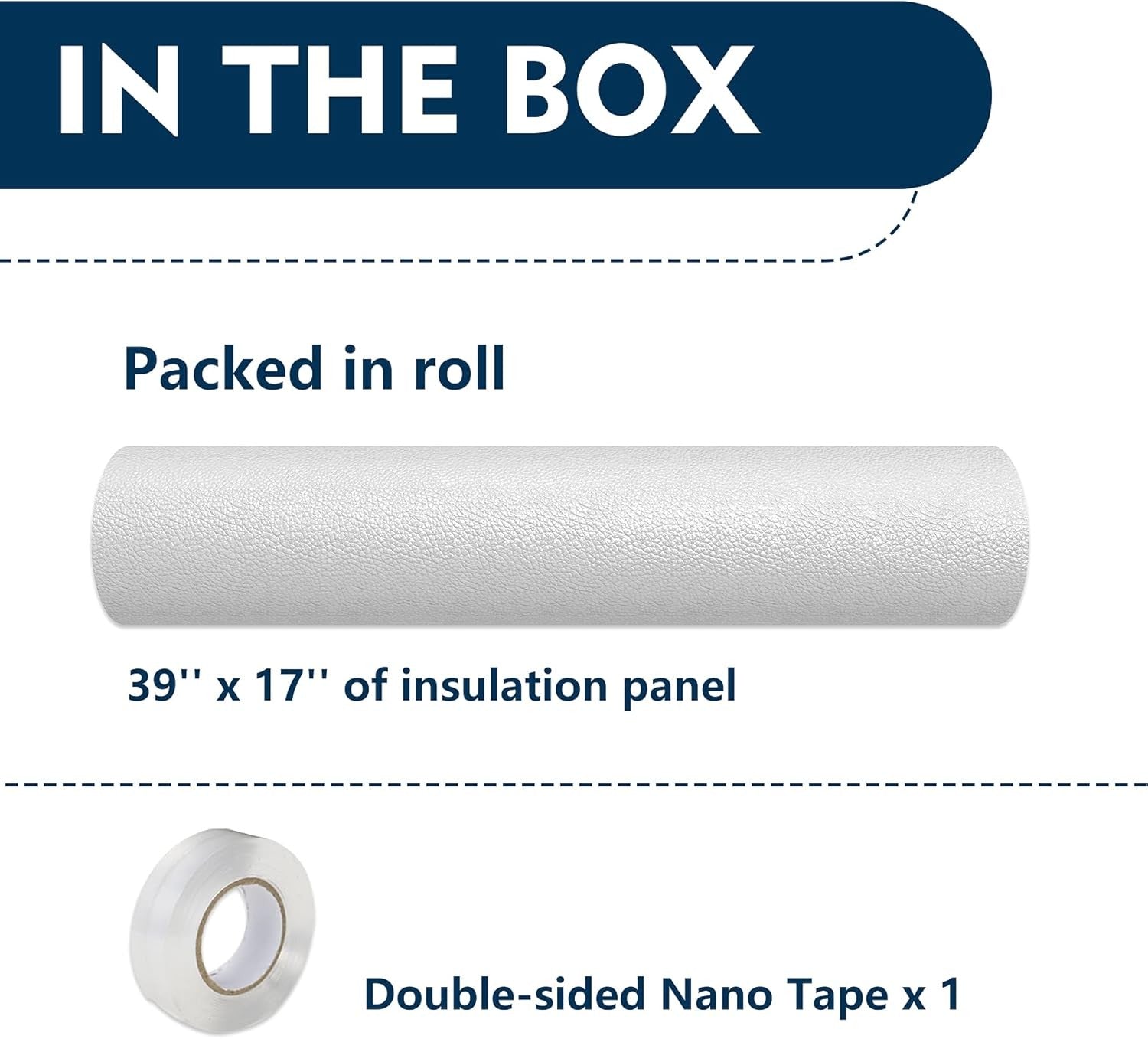 new Window Air Conditioner Surround Foam Insulation Panels,AC 39"W x 17"H, White 07FC0E-D4 - KOEEK