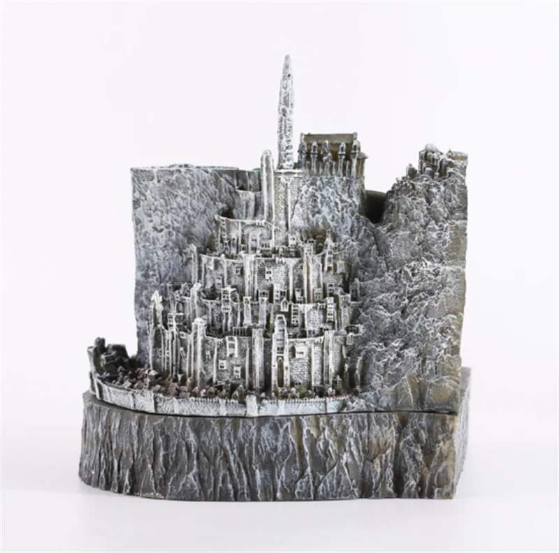 Hobbits The Lord Of The Rings Minas Tirith City Model Ashtray Statue Ornaments 07FC0E-D4 - KOEEK
