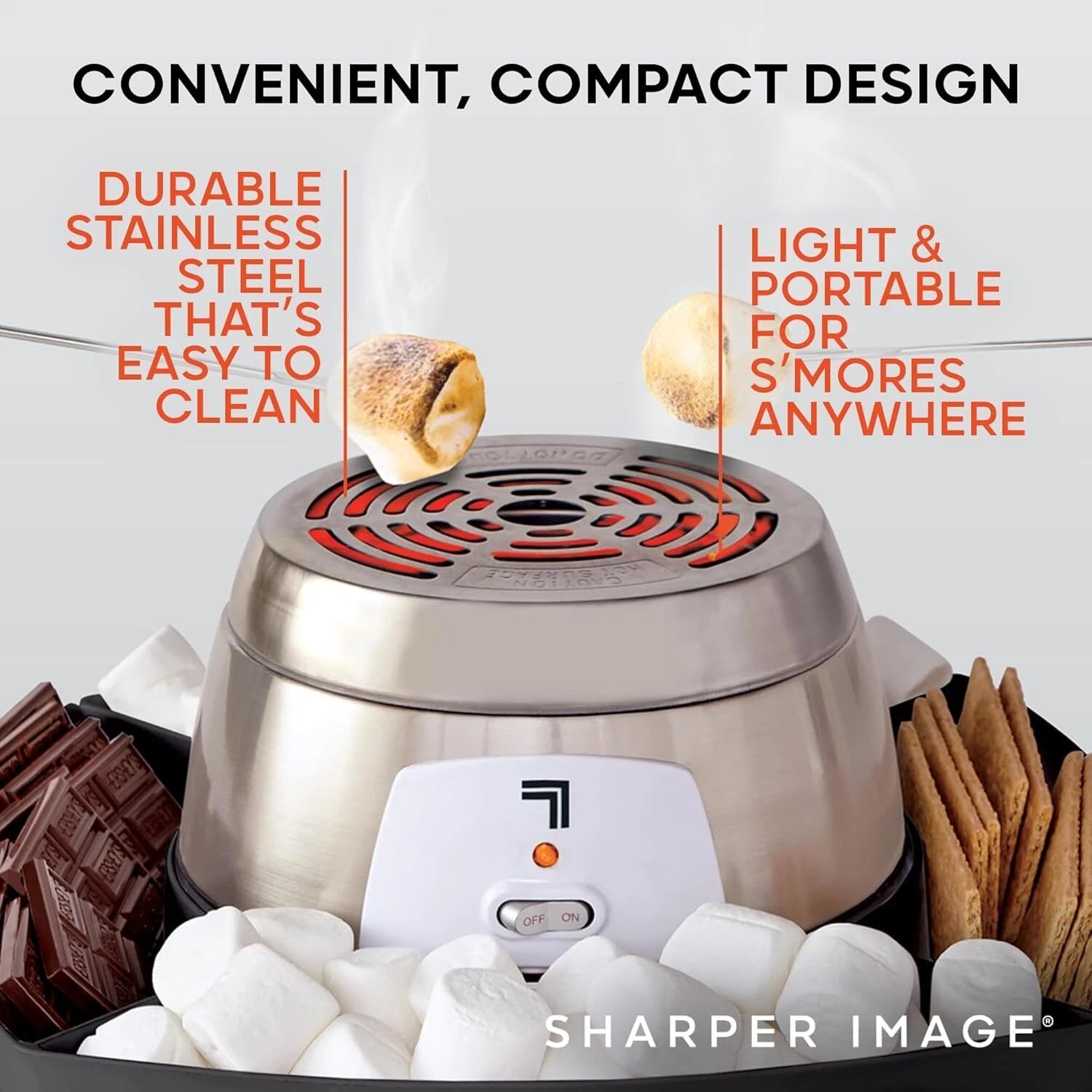 Electric Marshmallow Roaster Set of 8, Small Kitchen Utensils 07FC0E-D4 - KOEEK