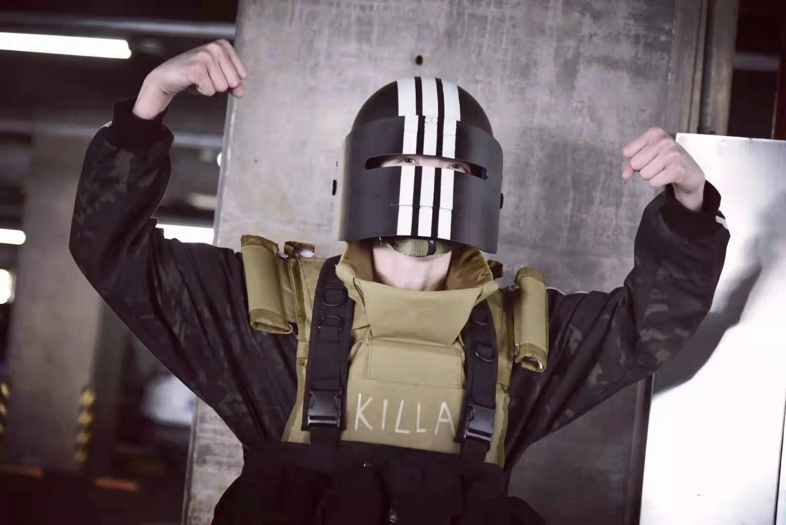 Russian Heavy MASKA Helmet and 6b13 Vest Killa Version with Black Hangers Bag 07FC0E-D4 - KOEEK