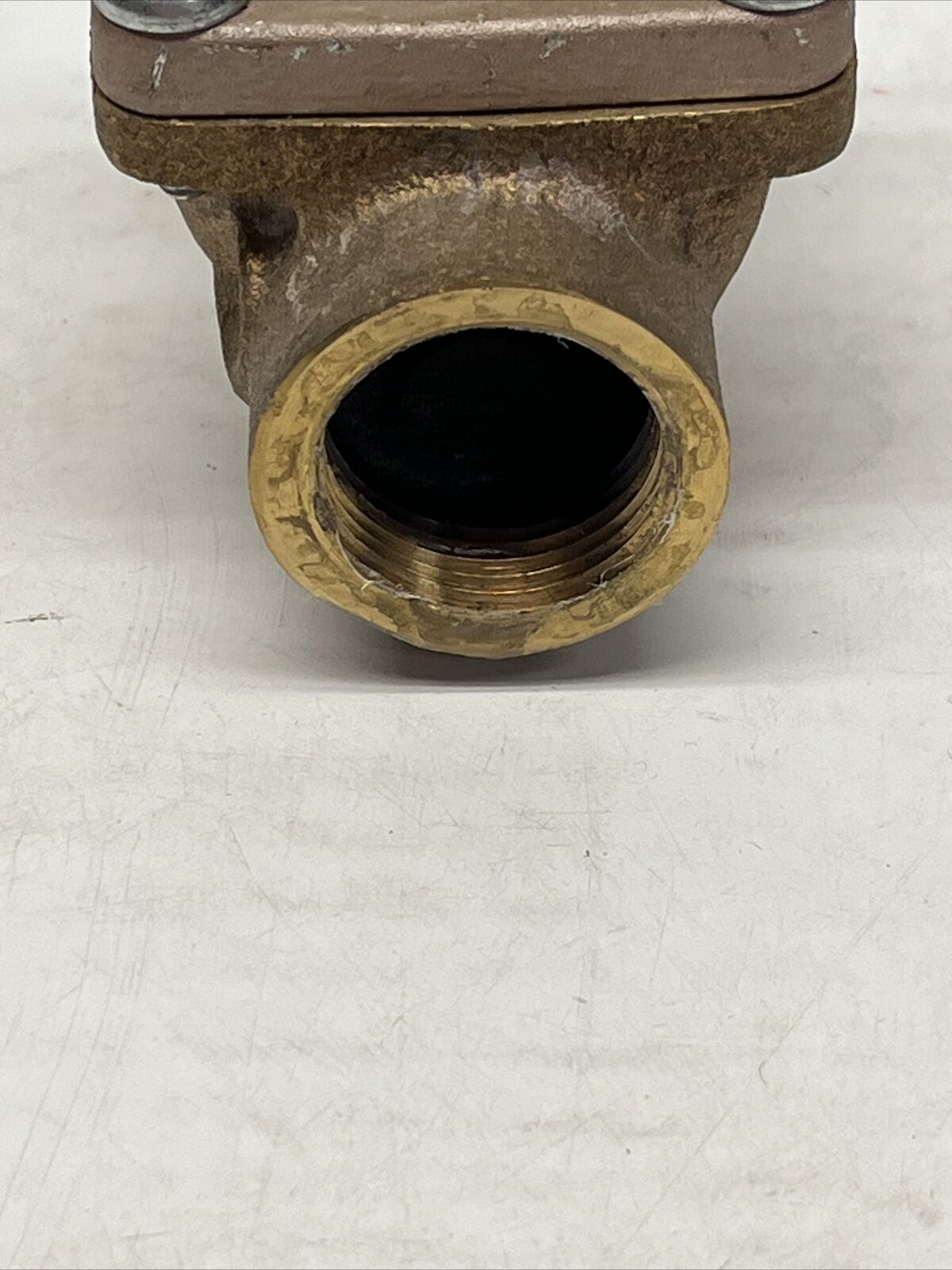 new Watts 3/4in 50-PSI Safety Relief Valve - Bronze 174A-050)