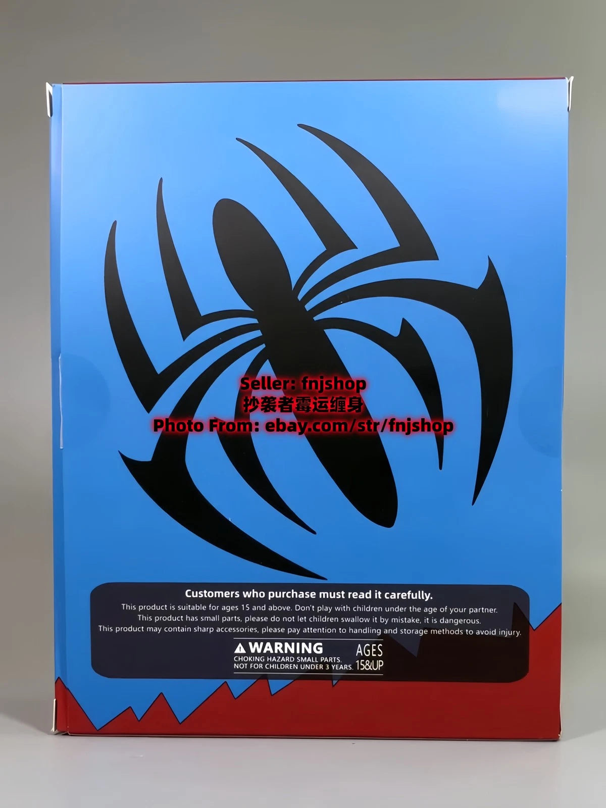 Hot- Mess Toys Scarlet Hero Spider-Man Blue Suit 1/12 Action Figure US STOCK MESS_TOYS - KOEEK