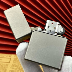 1pc Titanium Lighter Shell Heavy Armor Square Box Large Hinge Windproof Fits ZPO 07FC0E-D4 - KOEEK