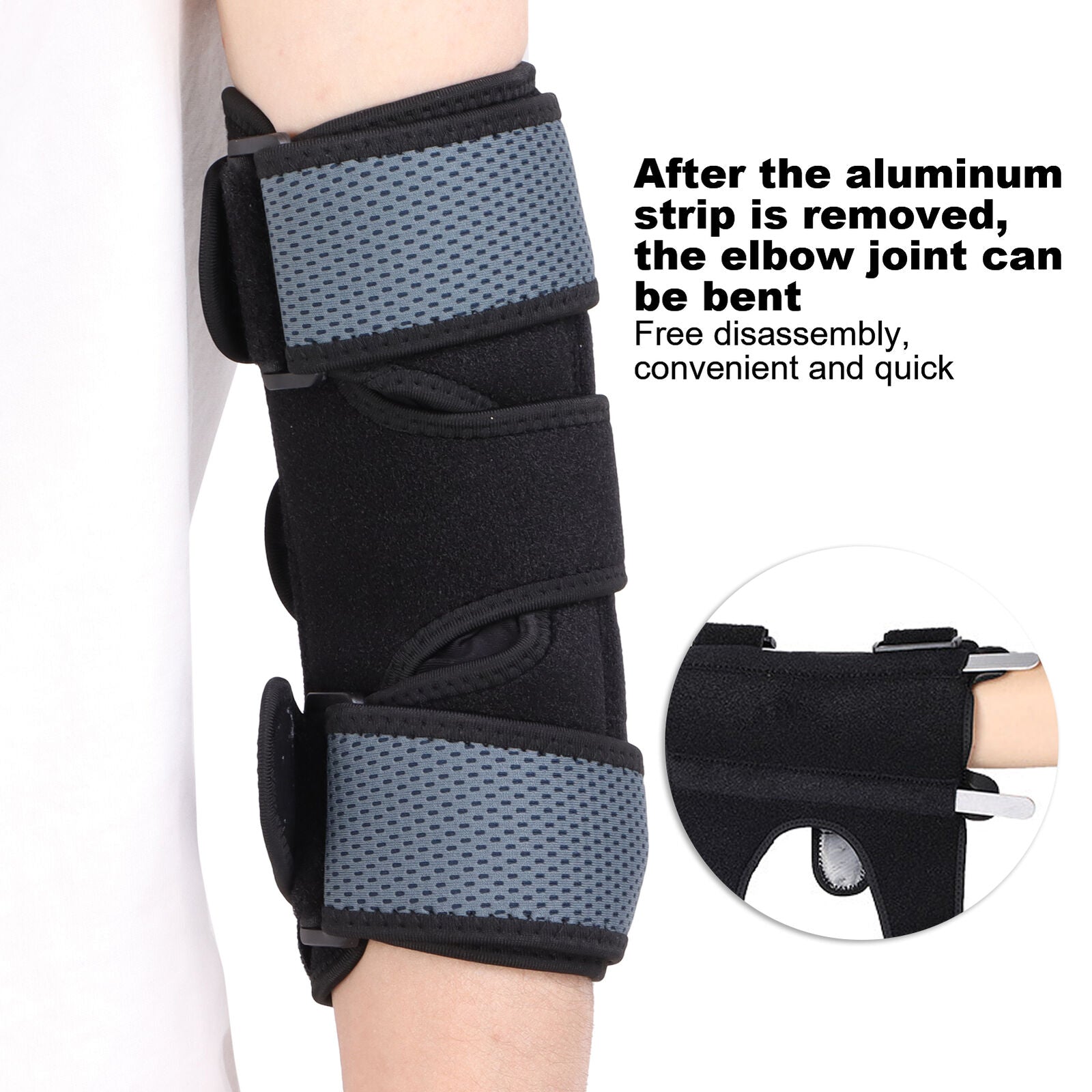 new Breathable Elbow Brace Elbow Brace Arthritis Support For Ulnar Nerve Damage koeek - KOEEK