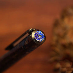 Titanium Pocket Fountain Pen 0.5 Nib Business Signature ink Pen Gift Pen EDC 07FC0E-D4 - KOEEK