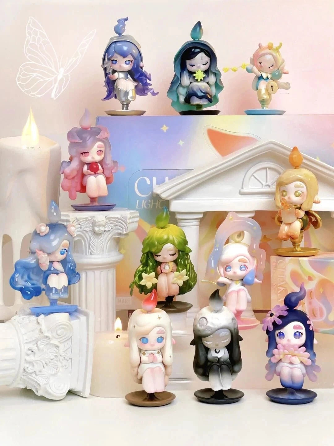 Authentic Chaka Light Sprite Series Blind Box Confirmed Figures Art Toy Hot Gift 07FC0E-D4 - KOEEK