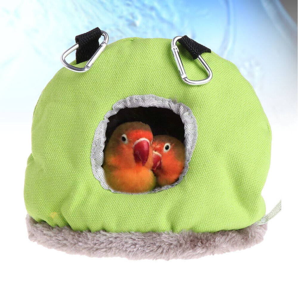 new  Winter Warm Bird Nest House Hammock for Conures Hanging Bed Cage koeek - KOEEK