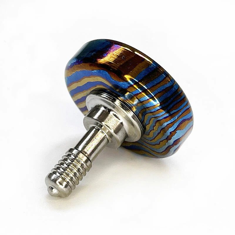 EDC Titanium Timascus Super Precision Toy Spinning Top Professional Ceramic Bead EDC - KOEEK