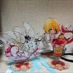 2Pcs/Set Delicious in Dungeon Falin Acrylic Desktop Stand Figure Collection Gift 07FC0E-D4 - KOEEK