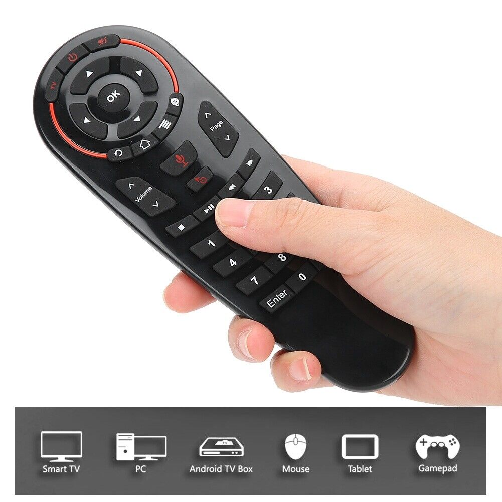 new Remote Controller Wireless 33 Keys Remote Mouse Black USB For Home koeek - KOEEK