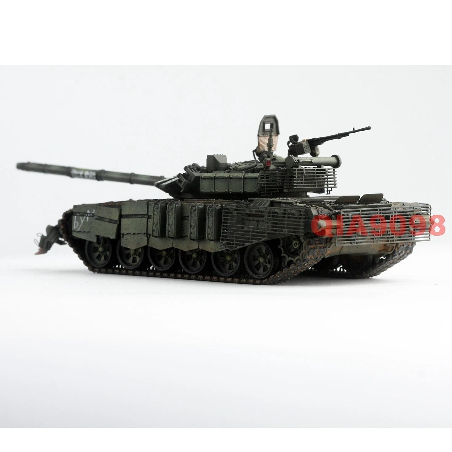 1/72 Scale Russian Army T-72B3M Main Battle Tank Green Metal + Resin Model 07FC0E-D4 - KOEEK