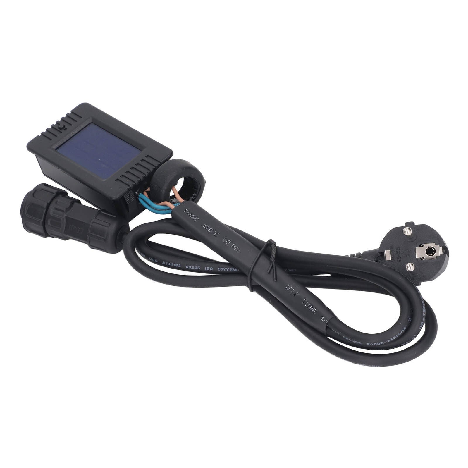 new Solar Inverter Cable LED Digital Grid Connected Inverter Cable EU Plug 80V‑260V koeek - KOEEK